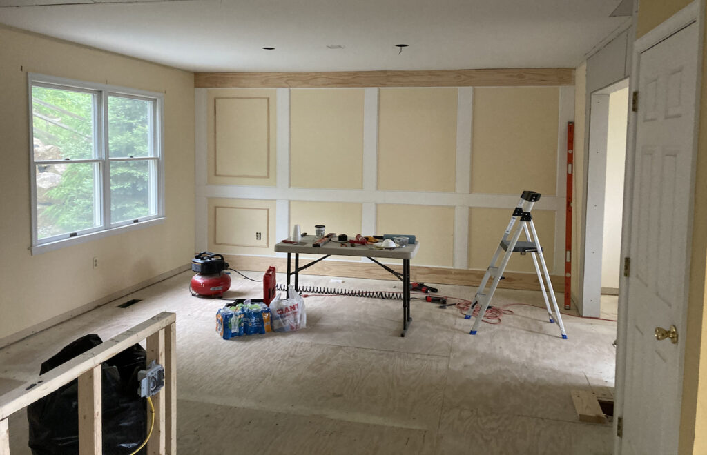 Wall Removal Kitchen Remodel Process Lehigh Valley Pa