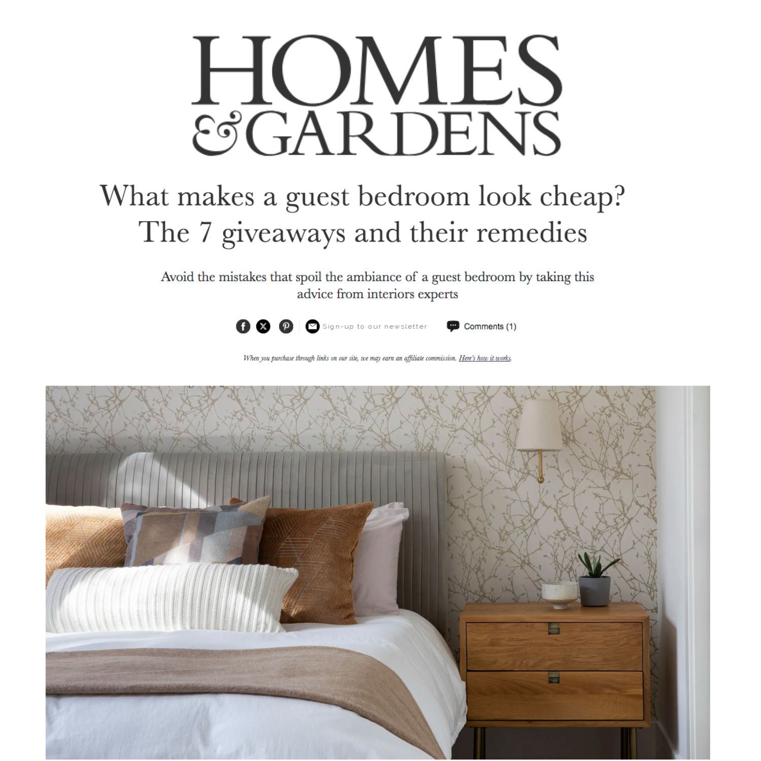 Homes And Gardens feature of Restart Renovation and Design