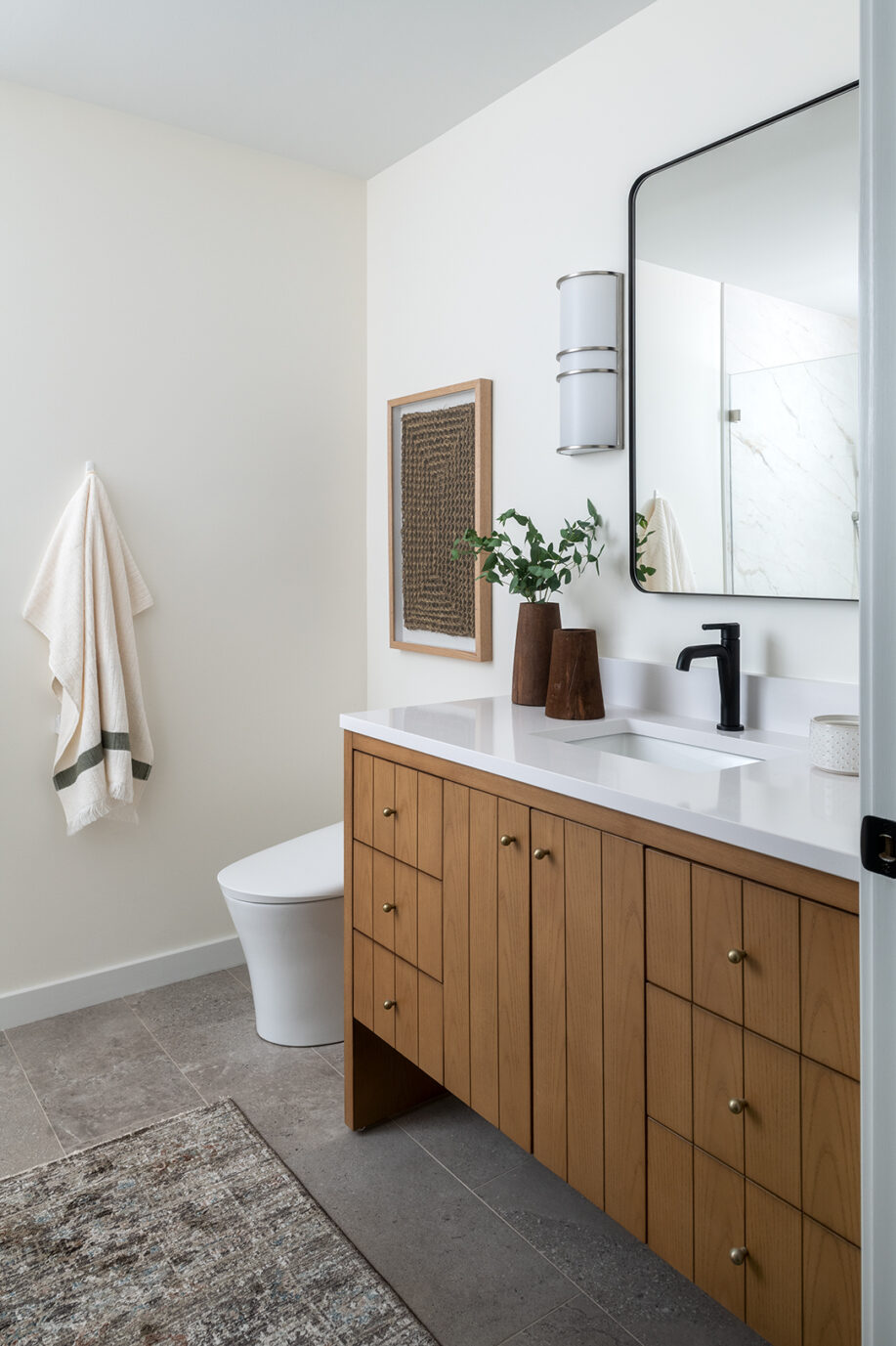 Primary Bath Vanity Bethlehem Pa Home Addition Restart Renovation Design