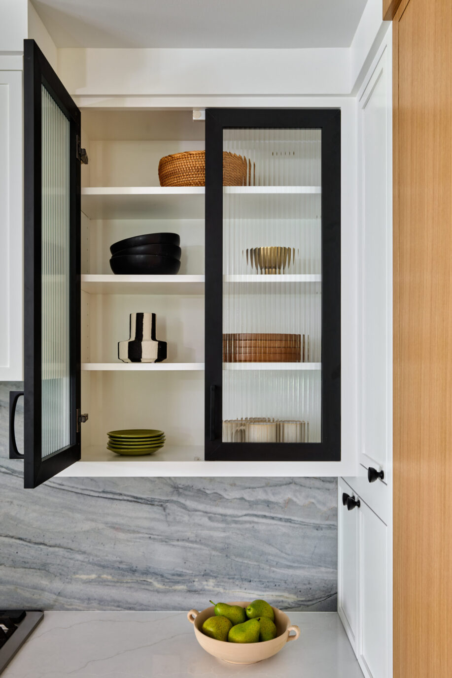 Restart Design Build Doylestown PA modern white Kitchen Renovation